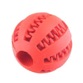 Interactive Rubber Dog Chew Ball - Teeth Cleaning & Training Toy