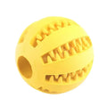 Interactive Rubber Dog Chew Ball - Teeth Cleaning & Training Toy