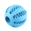 Interactive Rubber Dog Chew Ball - Teeth Cleaning & Training Toy