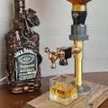 Handmade Bar Dispenser with Brass Taps